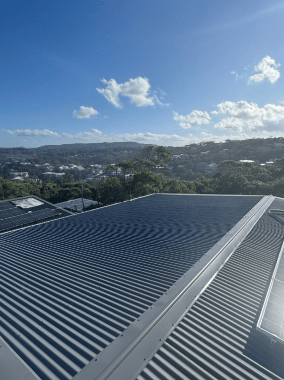 A Metal Roof — Norwest Roof Restorations In Blue Bay, NSW